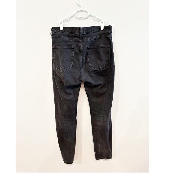 Everlane Women's High Rise Jeans - Dark Gray - Picture 3 of 4